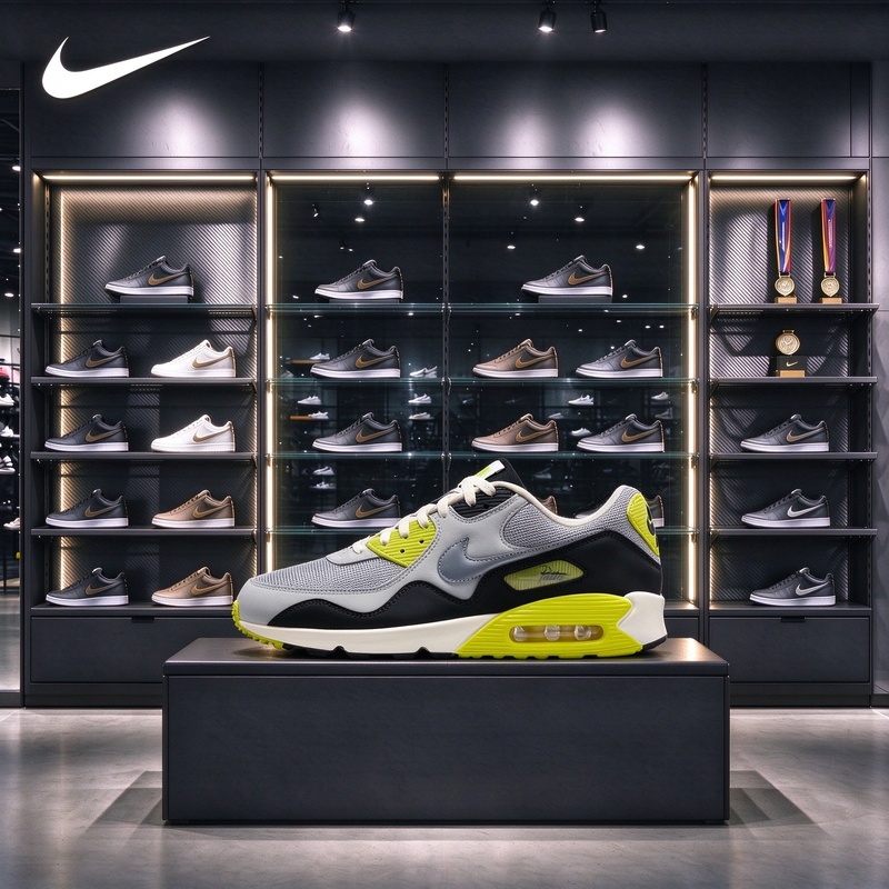 Nike Shoes Air Max 90 - รองเท้าผ้าใบ Nike Air Max 90 สำหรับผู้ชาย,