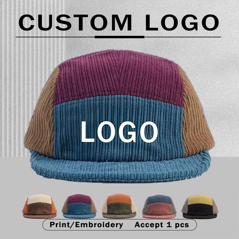 หมวกเบสบอล 5 แผง ผ้าลูกฟูก ลาย - Corduroy Cap 5 Panel บทวิจารณ์และราคา