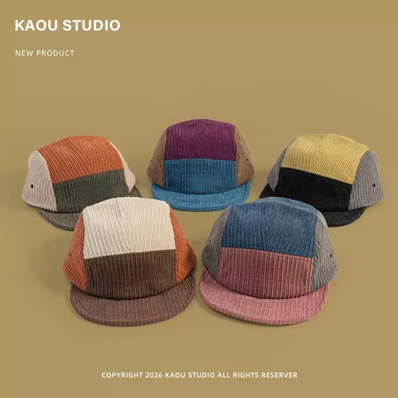 หมวกเบสบอล 5 แผง ผ้าลูกฟูก ลาย - Corduroy Cap 5 Panel บทวิจารณ์และราคา