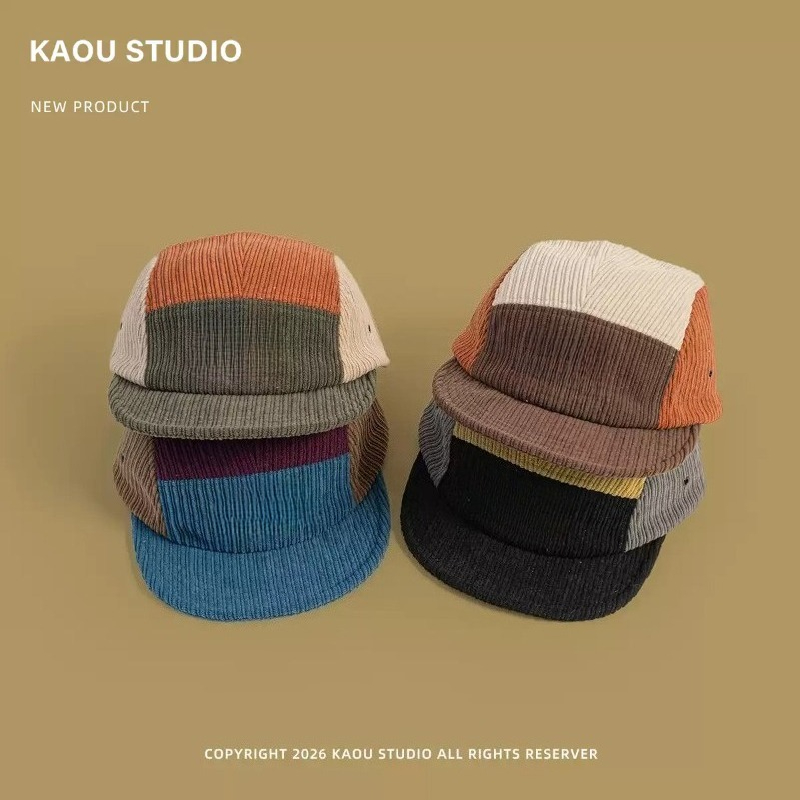 หมวกเบสบอล 5 แผง ผ้าลูกฟูก ลาย - Corduroy Cap 5 Panel บทวิจารณ์และราคา