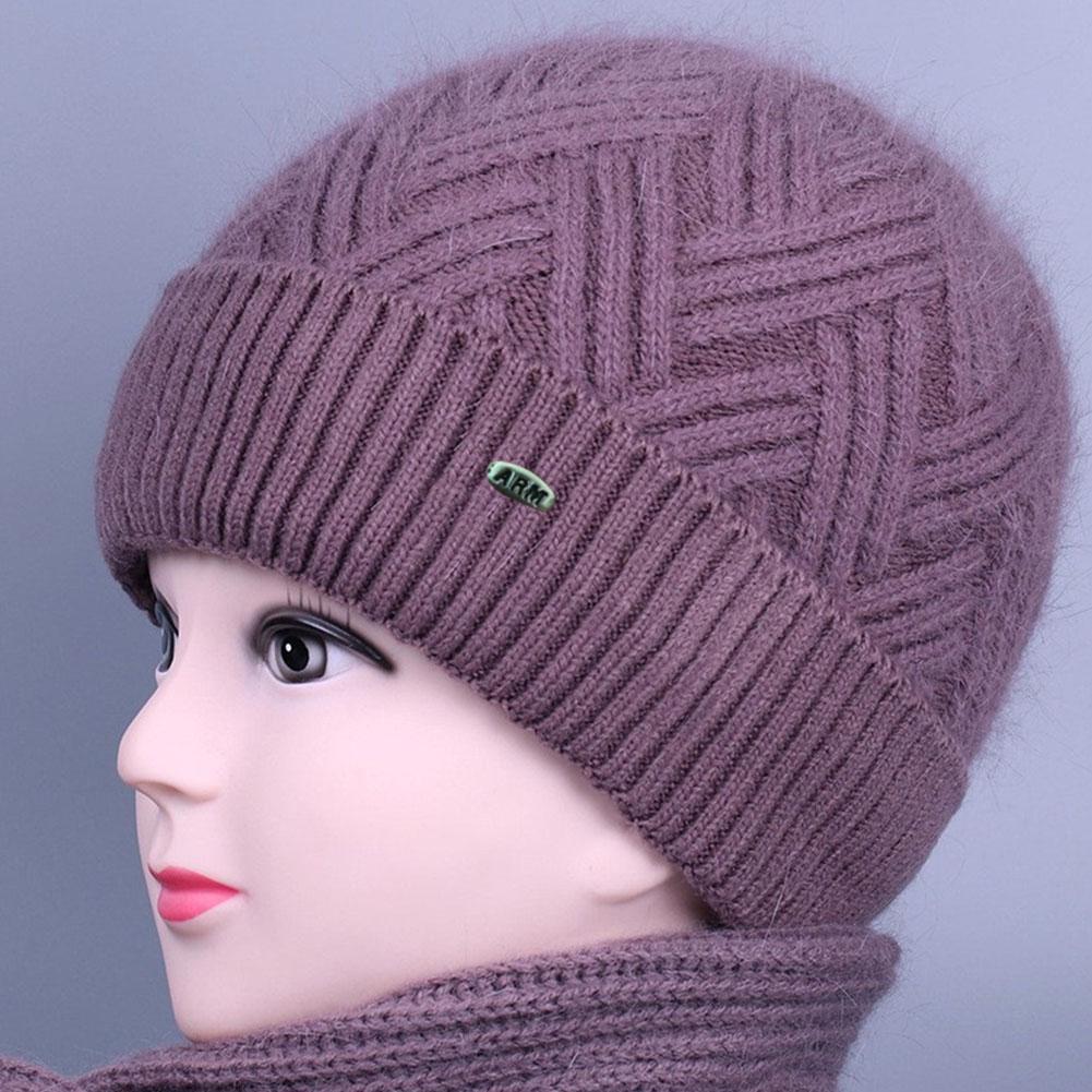 หมวกบีนนี่สำหรับผู้หญิง ใส่ในฤ - Beanie Cuffed Knit บทวิจารณ์และราคา