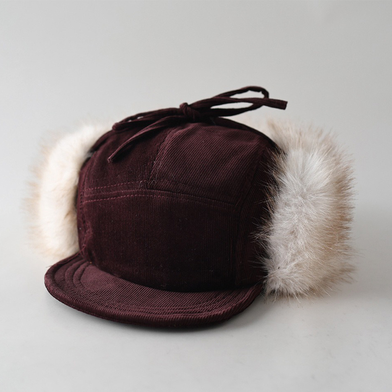 หมวกบอมเบอร์ผ้าลูกฟูก 5 แผง ใส - Corduroy Cap 5 Panel บทวิจารณ์และราคา