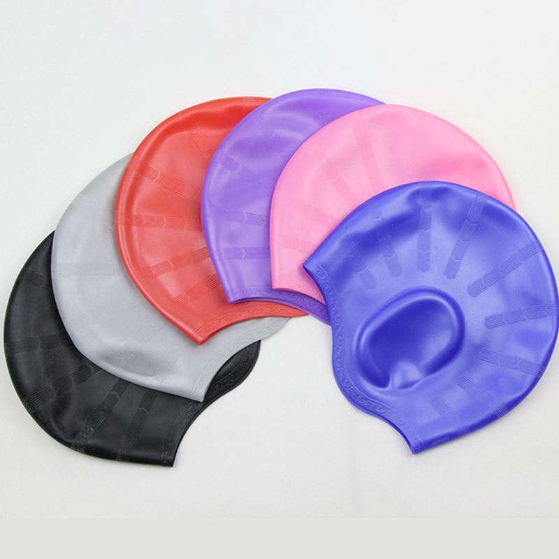 【F】หมวกว่ายน้ำสำหรับผู้ใหญ่ ยื - Swim Hat Silicone บทวิจารณ์และราคา