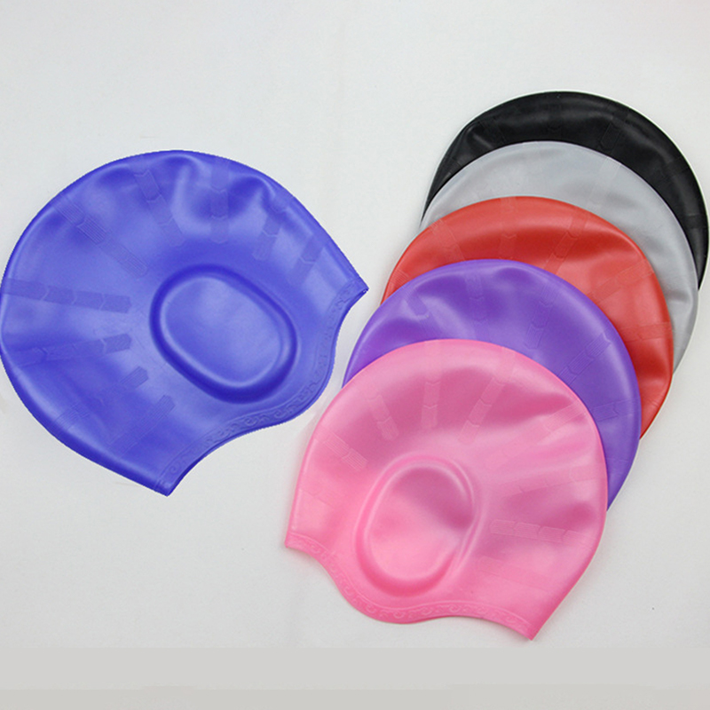 【F】หมวกว่ายน้ำสำหรับผู้ใหญ่ ยื - Swim Hat Silicone บทวิจารณ์และราคา