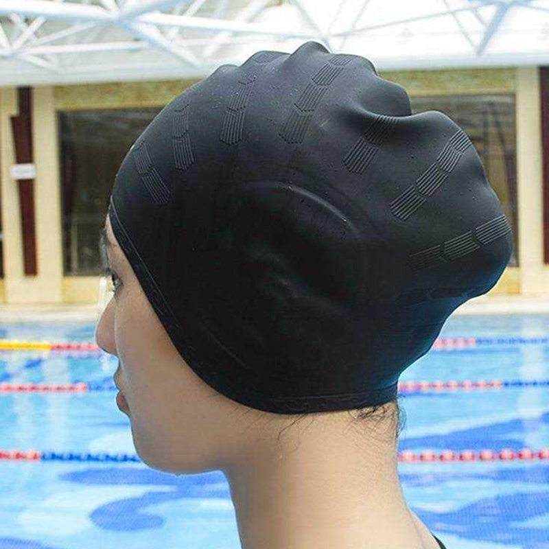 【F】หมวกว่ายน้ำสำหรับผู้ใหญ่ ยื - Swim Hat Silicone บทวิจารณ์และราคา