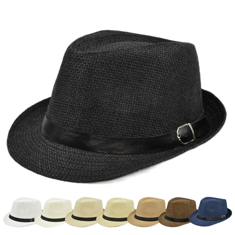 หมวกกันแดดชายหาดแฟชั่นเรียบง่า - Cowboy Hat Straw บทวิจารณ์และราคา