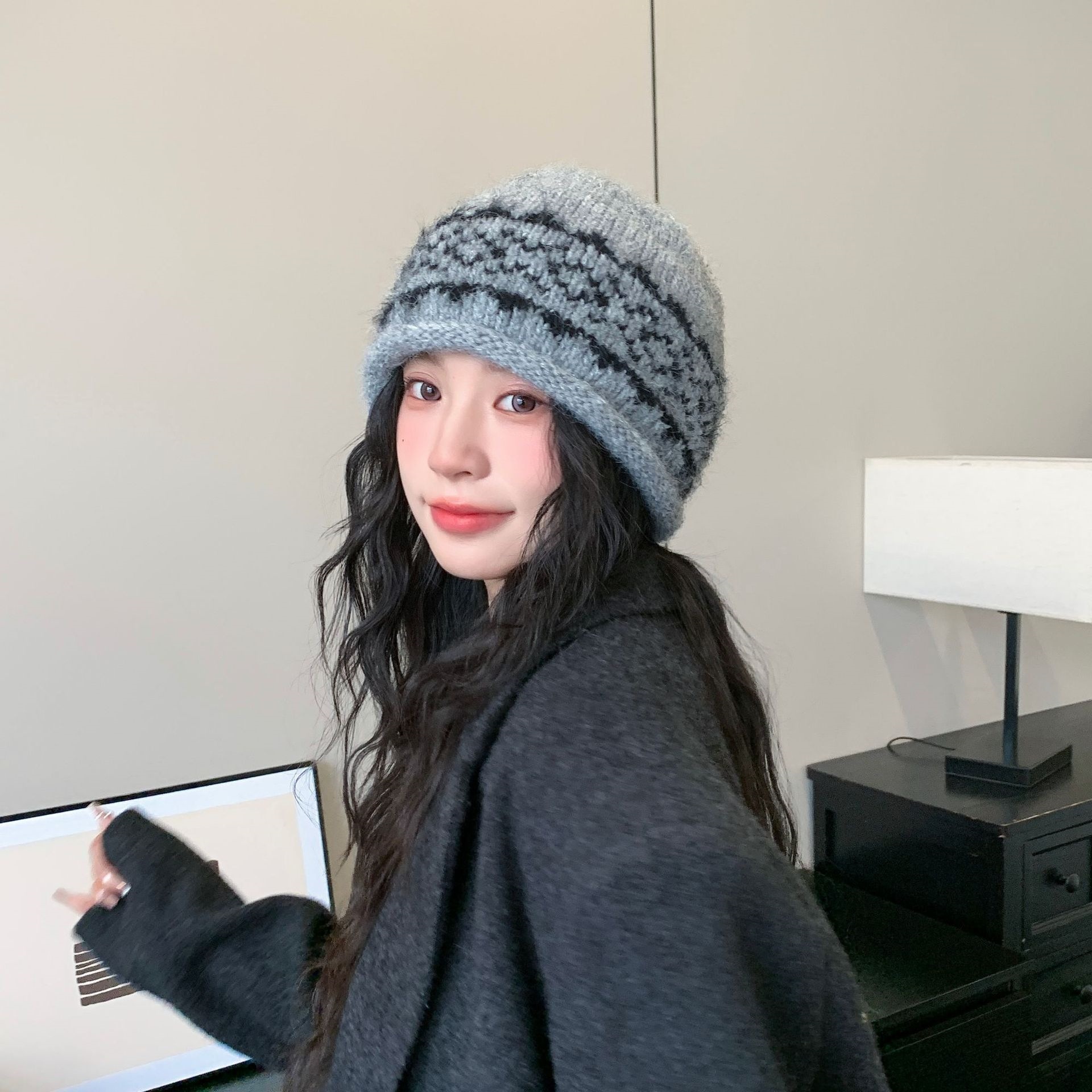 หมวกบีนนี่ถักแฟร์ไอล์สำหรับผู้ - Beanie Cuffed Knit บทวิจารณ์และราคา